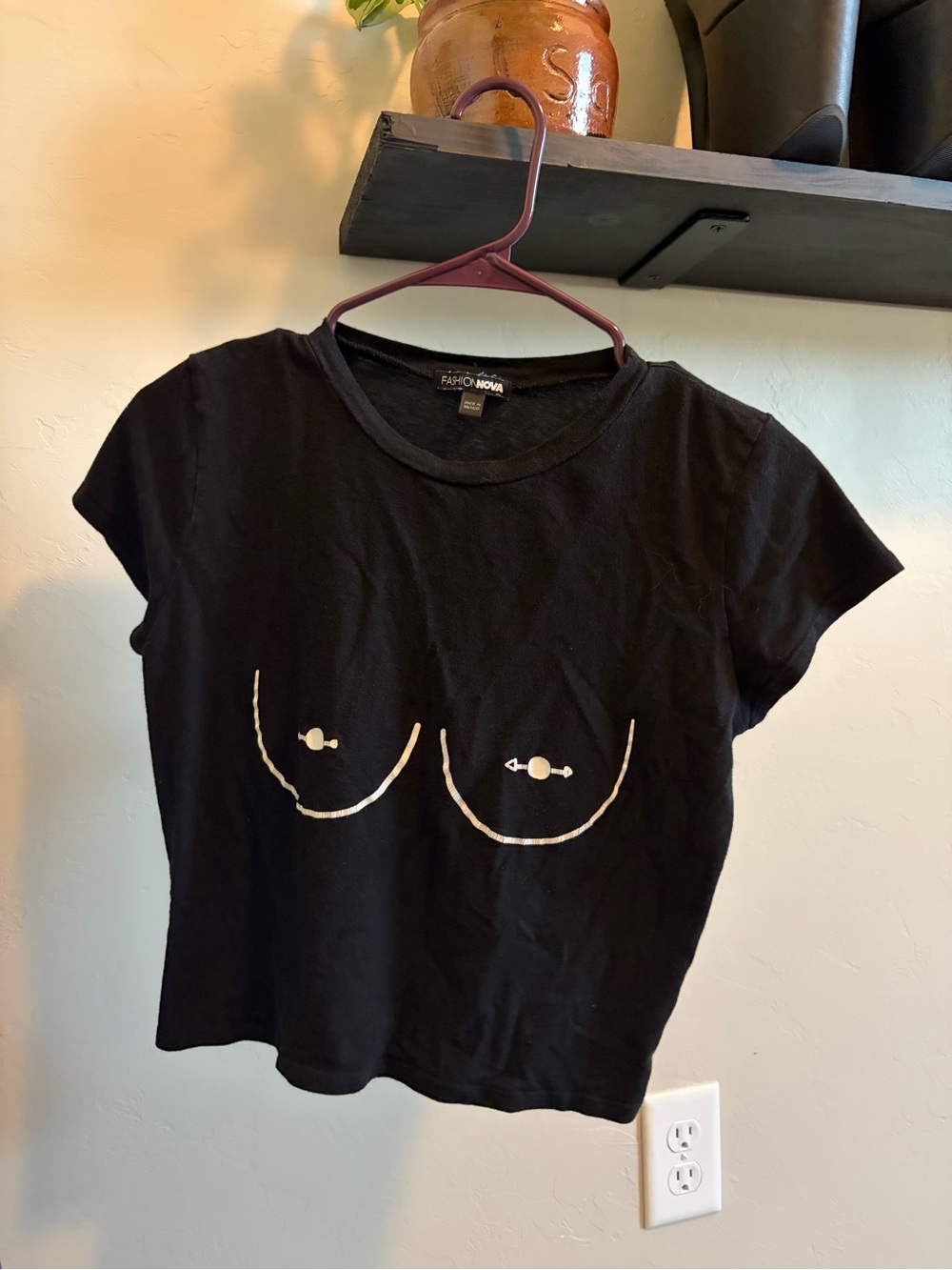 Pierced Cropped Top